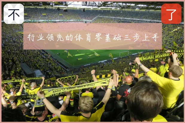 行业领先的体育零基础三步上手